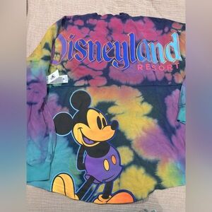 Disneyland 70th Anniversary Tie Dye Adult Spirit Jersey - NWT 2025 Collection